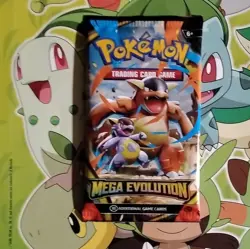 Mega Evolution Pokemon TCG booster pack FACTORY SEALED - Image 1