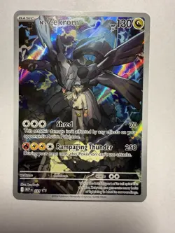 Pokemon TCG N’s Zekrom #031 Black Star Promo Full Art Ascended Heroes Promo MINT - Image 1