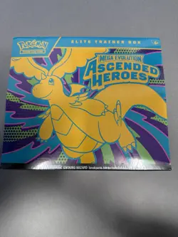 Pokemon Mega Evolution Ascended Heroes Elite Trainer Box Sealed New ETB US - Image 1
