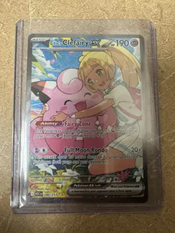 Lillie's Clefairy EX SIR ASC 280/217 | Ascended Heroes | NM Pokemon 280 - Image 1