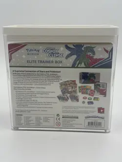 Cosmic Eclipse ETB | Pokemon Sun & Moon | Sealed | W Case - *Tear* - Image 3
