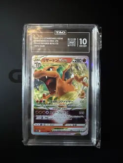Pokemon Charizard VSTAR Universe #014/172 Triple Rare TAG Graded 10 - Image 1
