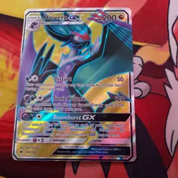 Pokemon TCG Noivern GX 141/147 Burning Shadows Holo LP - Image 1