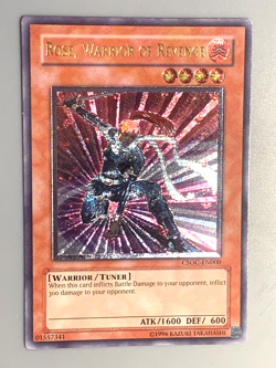 yugioh Rose, Warrior of Revenge CSOC-EN000 Ultimate Rare Unlimited Ed near mint - Image 3