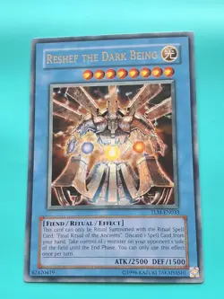 Yugioh - Reshef the Dark Being Ultra Rare Unlimited Ed. TLM-EN053 LP - Image 1