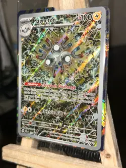 SEALED Magneton SVP 159 Promo Pokemon Card w/Dividers - Image 1