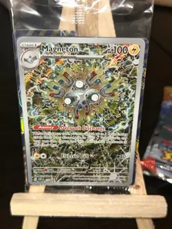 SEALED Magneton SVP 159 Promo Pokemon Card w/Dividers - Image 2