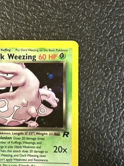 Pokemon Card WOTC: Dark Weezing 14/82 Rare Holo - Team Rocket NM - Image 3