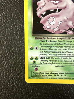 Pokemon Card WOTC: Dark Weezing 14/82 Rare Holo - Team Rocket NM - Image 5