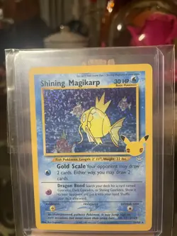 Pokemon Celebrations Shining Magikarp Card Secret Holo Rare 66/64 MINT - Image 1