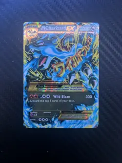 Pokemon Mega M Charizard EX Full Art Holo Card 108/106 Flashfire Secret Rare - Image 3