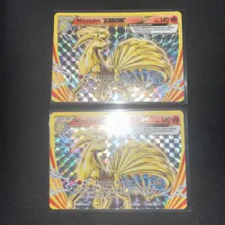 2x Ninetales BREAK 16/108 Holo Rare XY Evolutions Pokemon Card - Image 1