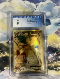 Dragonite Ex 106/108 CGC Graded 9 XY Evolutions Pokemon Trading Card Game - Image 1