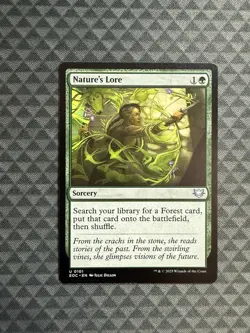 MTG Nature’s Lore #0101 Uncommon Commander: Edge of Eternities (EOC) - Image 1
