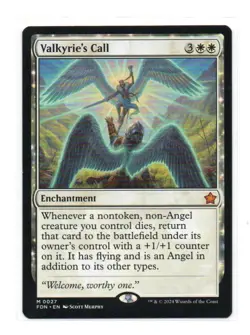 MTG Valkyrie's Call- Foundations Mythic 0027 - Image 1