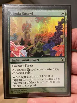 Magic The Gathering Dissension Utopia Sprawl #99/180 Foil MTG TCG CCG - Image 3