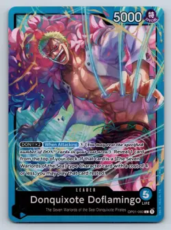 Donquixote Doflamingo (OP01-060) L Foil Starter Deck 17 NM - One Piece - Image 1