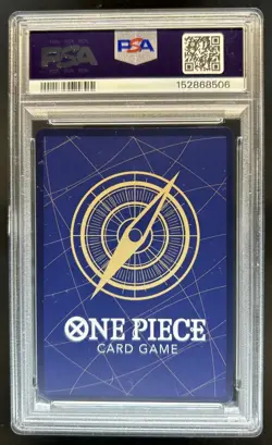 2025 One Piece Championship Event Pack Finalist Shanks #P-083 PSA 9 - Image 2