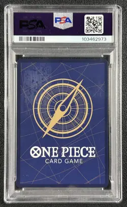 YAMATO PSA 10 2024 ONE PIECE JAPANESE #OP01-121 SECRET RARE ALTERNATE ART 2973 - Image 2