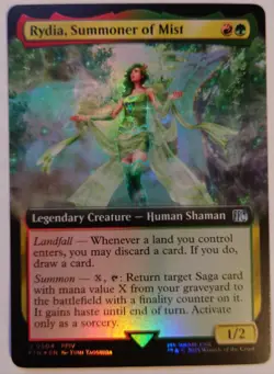 Rydia, Summoner of Mist (Extended Art) Foil - #504 - Final Fantasy MTG - Image 1