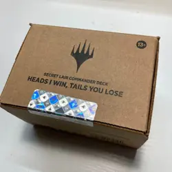 MTG Magic The Gathering - HEADS I WIN, TAILS YOU LOSE - Sealed Secret Lair Deck - Image 1