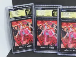 5 2025 ONE PIECE JP DON!! ROBIN UTA NAMI HANCOCK HEROINES CGC 10 PRISTINE A PT - Image 2