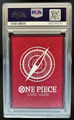 2022 One Piece Romance Dawn Trafalgar Law Alternate Art #OP01-002 PSA 10 - Image 2