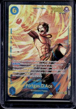 2025 One Piece Carrying On His Will Portgas D Ace #OP13-119 - Image 1