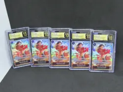 5 2025 ONE PIECE MONKEY D. LUFFY P-075 PROMO ALTERNATE ART CGC 10 PRISTINE A PT - Image 1