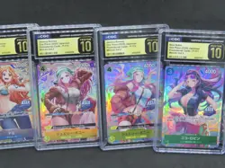 6 2025 ONE PIECE JP MINI-TIN VOL. 2 PROMO LOT NAMI NICO CGC 10 PRISTINE A PT - Image 3
