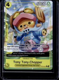 2026 One Piece Starter Deck Egghead Tony Tony Chopper #ST29-007 - Image 1