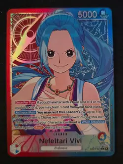 Nefeltari Vivi EB03-001 Alternate Art Leader One Piece EB Heroines Edition - Image 1