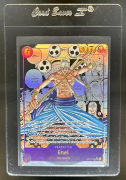 2026 One Piece Adventure on Kami's Island Enel Manga Alternate Art #OP15-118 - Image 1