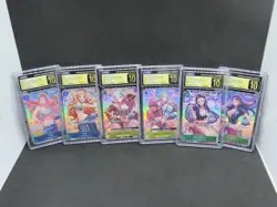 6 2025 ONE PIECE JP MINI-TIN VOL. 2 PROMO LOT NAMI NICO CGC 10 PRISTINE B PT - Image 1