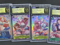 6 2025 ONE PIECE JP MINI-TIN VOL. 2 PROMO LOT NAMI NICO CGC 10 PRISTINE B PT - Image 3