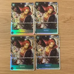 4x Shanks | ST16-004 SR (PRB-02) | Playset | One Piece Card Game - Image 1