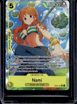 2026 One Piece Heroines Edition Nami Super Rare #EB03-053 - Image 1