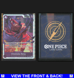 Vinsmoke Reiju 2025 One Piece Legacy of the Master Holo SR OP12 063 - Image 3