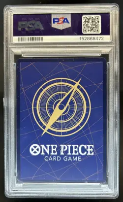 2024 One Piece Two Legends Silvers Rayleigh Secret Rare #OP08-118 PSA 10 - Image 2
