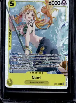 2026 One Piece Heroines Edition Nami Super Rare #EB03-053 - Image 1