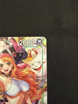 One Piece TCG Nami OP14-031 Alt Art SR The Azure Sea’s Seven English OP14 TCG - Image 2