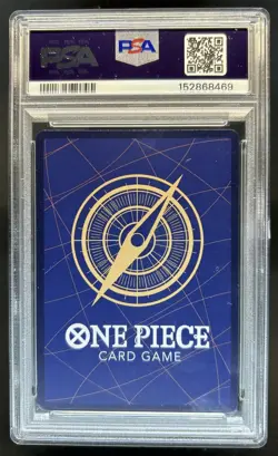 2025 One Piece Nami Super Rare Alt Art Alternative #OP11-054 PSA 10 GEM MINT - Image 2