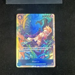 One Piece Marco PRB02-008 Premium Booster Vol. 2 Super Rare Foil - Image 1