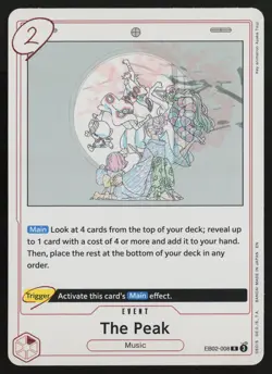 The Peak EB02-008 Rare Extra Booster: Anime 25th Collection One Piece Near Mint - Image 1