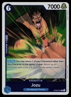 One Piece TCG Jozu R Two Legends OP08-047 - Image 1