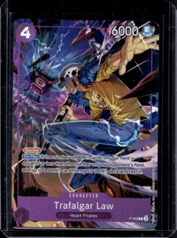 2026 One Piece Illustration Box V6 Promo Trafalgar Law #P-093 - Image 1