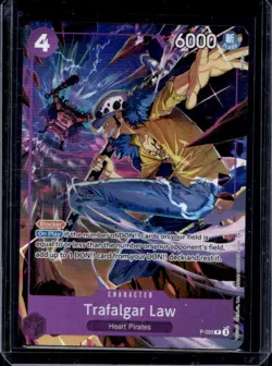 2026 One Piece Illustration Box V6 Promo Trafalgar Law #P-093 - Image 1