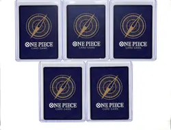 (5) Lot 2022 One Piece Monkey D. Luffy 3rd Anniversary Treasure Promos #OP07-033 - Image 2