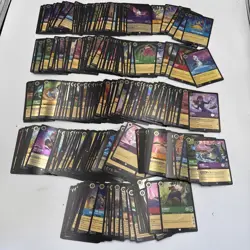 Disney Lorcana Cold Foil Only Card Lot Of 300 Cards - Image 1