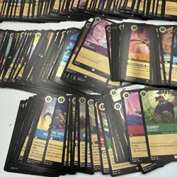 Disney Lorcana Cold Foil Only Card Lot Of 300 Cards - Image 3